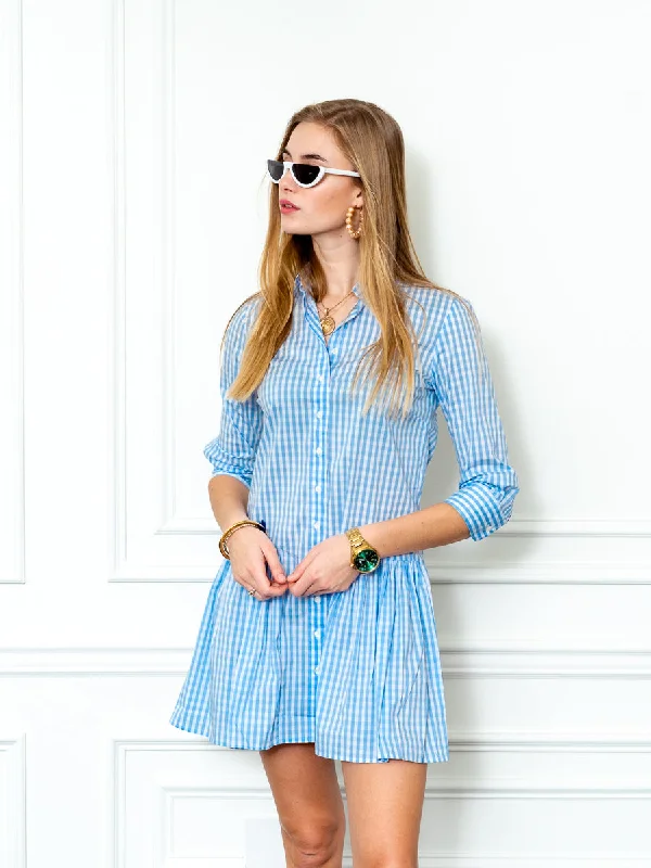 The Drop Waist Shirt Dress