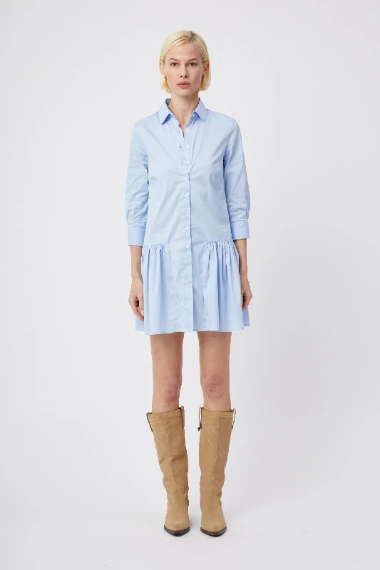 The Drop Waist Shirt Dress