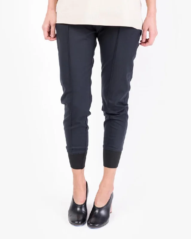 Krissy Cuff Trouser in Dark Navy