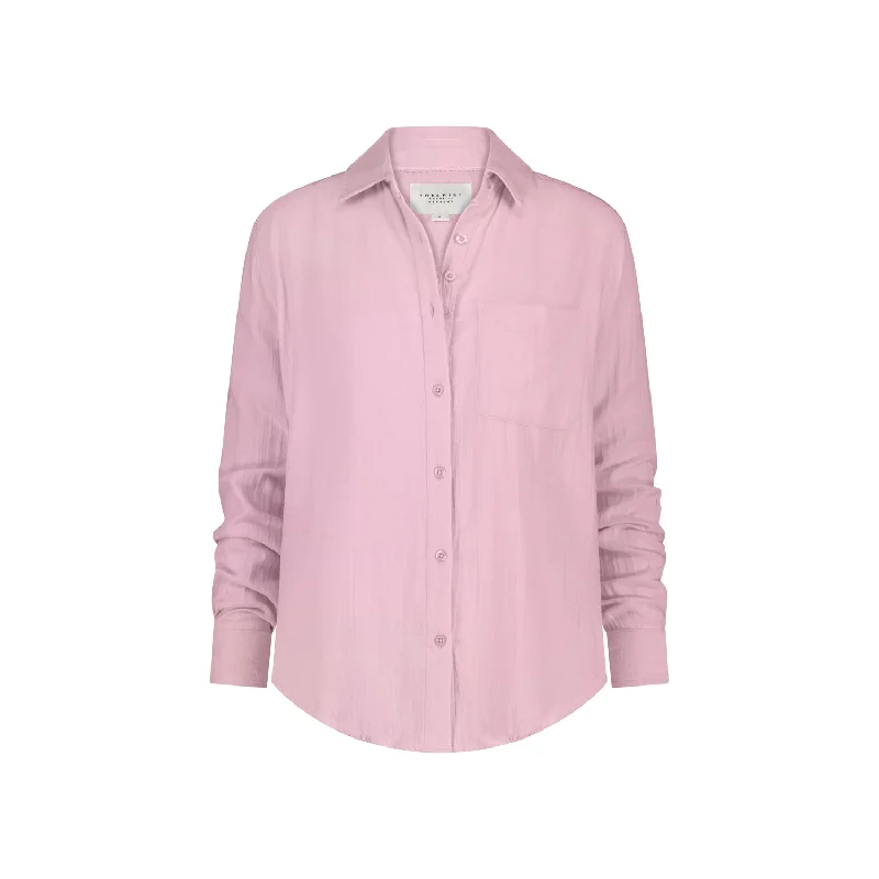 The Super Relaxed Boyfriend Shirt in Gauze