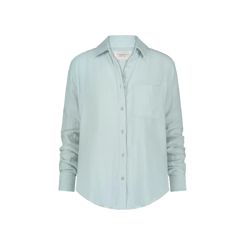 The Super Relaxed Boyfriend Shirt in Gauze