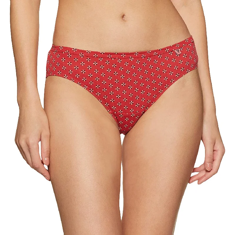 Van Heusen Women's Printed Anti-Bacterial Bikini Panties Brief (Pack of 3)