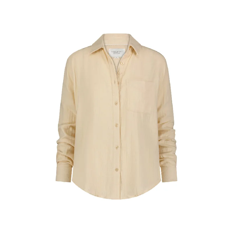 The Super Relaxed Boyfriend Shirt in Gauze