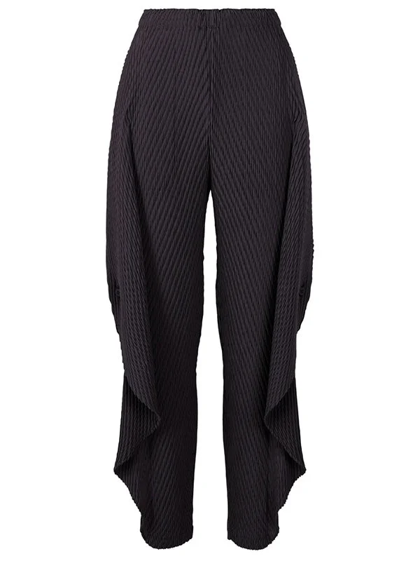 Orbicular Pleats Pants - Dark Navy