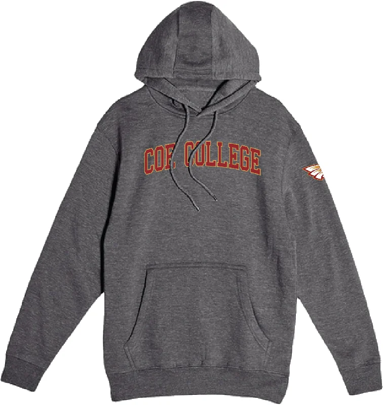 COE COLLEGE ARM HOODIE