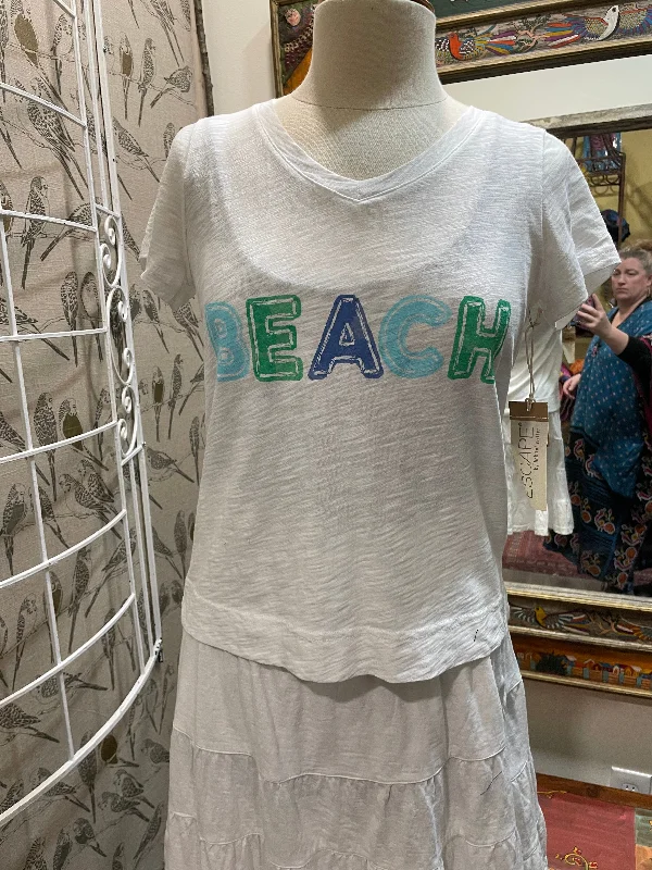 V-Neck Destination Beach Tee by Escape