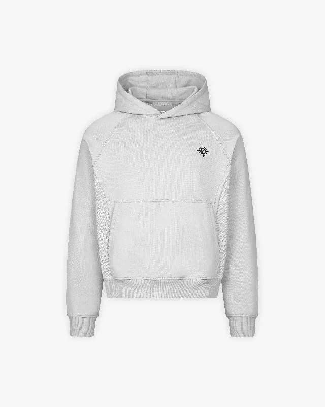 INSIDE OUT HOODIE LIGHT GREY