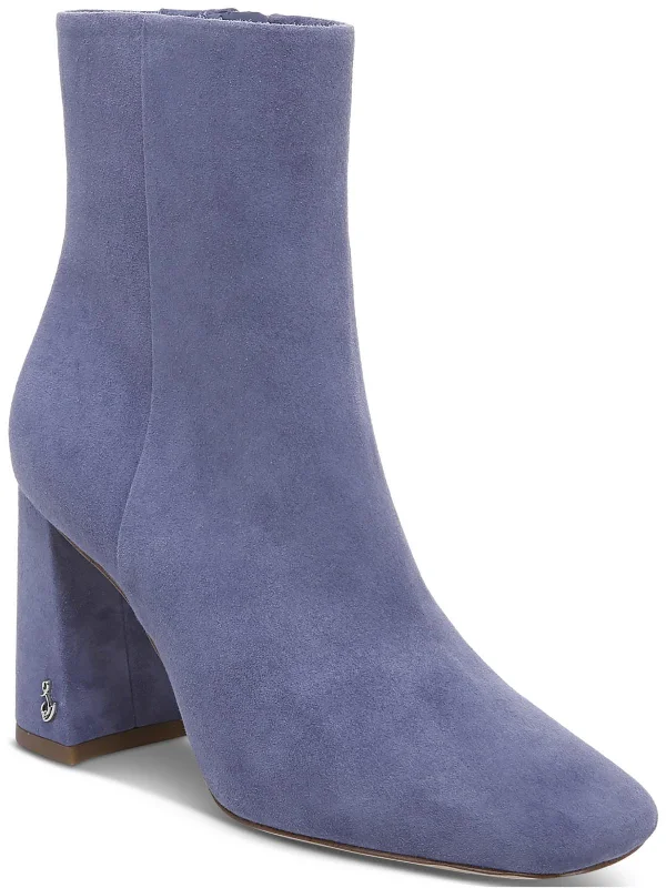 dusty violet suede