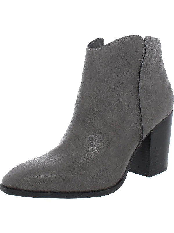 Graceyy  Womens Faux Leather Ankle Ankle Boots