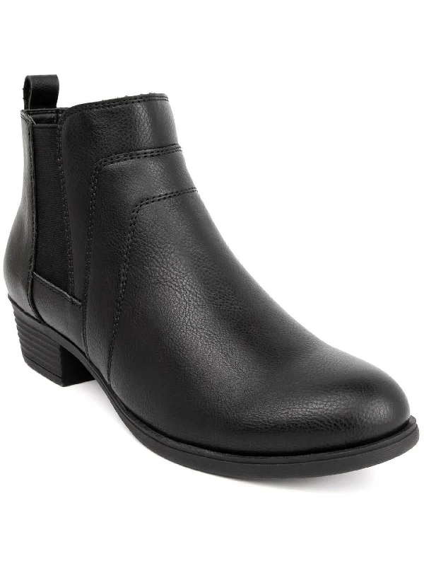 Trixy 2 Womens Faux Leather Ankle Ankle Boots