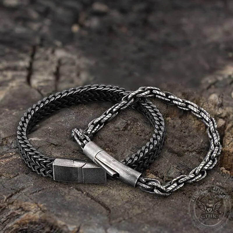 Stylish Chain Stainless Steel Bracelet