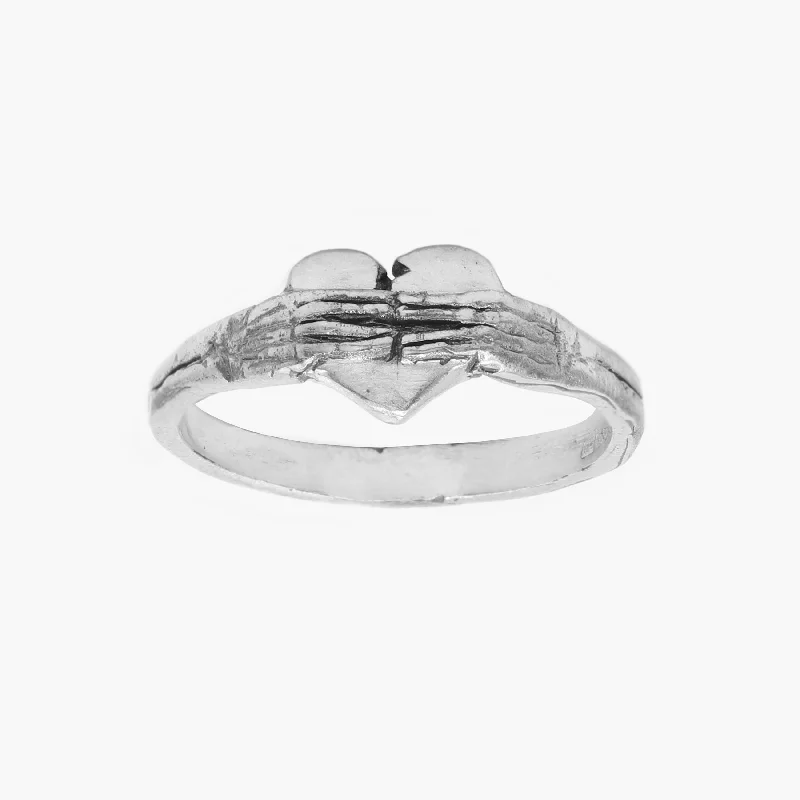 Heartbreak Sterling Silver Ring