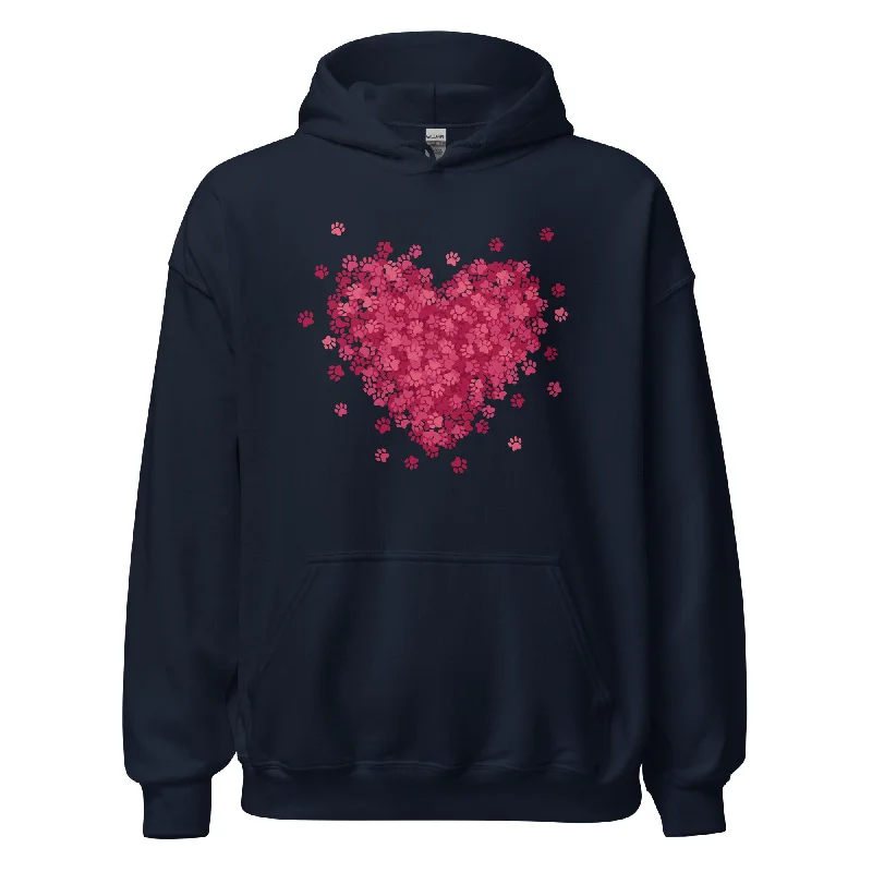 Bursting with Paw Love Hoodie