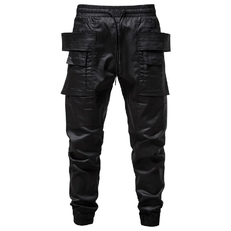 Men's Punk Big-pocket Jogger Pants