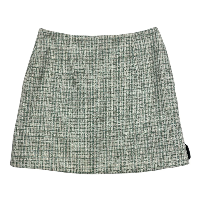 Skirt Midi By  LOVE BONITO In Green & White, Size: 6