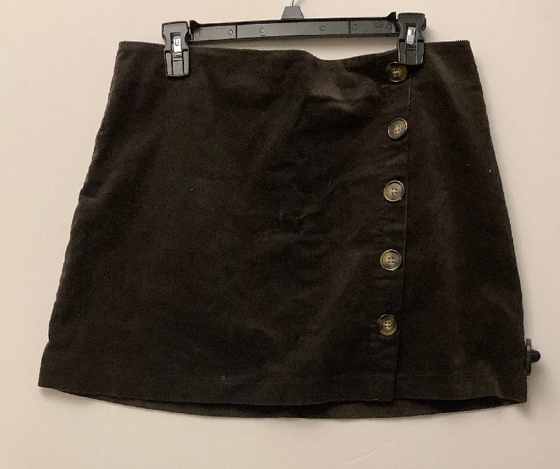 Skirt Mini & Short By Mudpie In Brown, Size: Medium