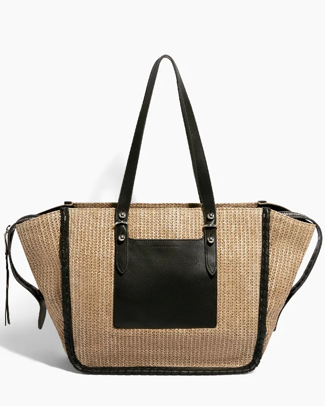 Casablanca Raffia Large Tote