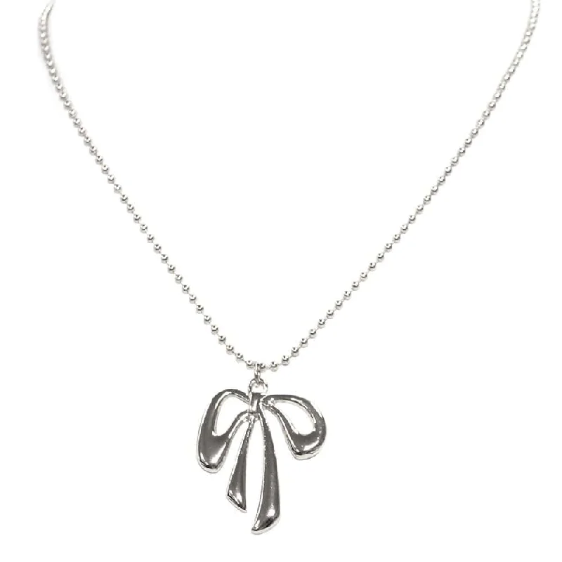 TN9234 Droopy Ribbon Necklace