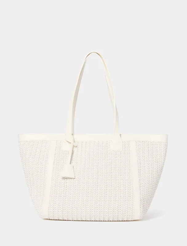 Wrenley Weave Tote Bag