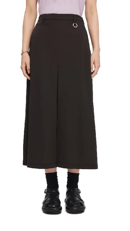 Pleated Midi Skirt