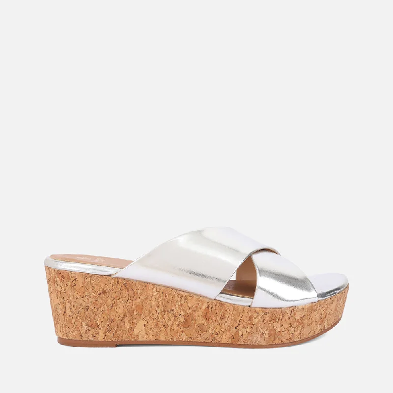 Women Mid Heel Wedge