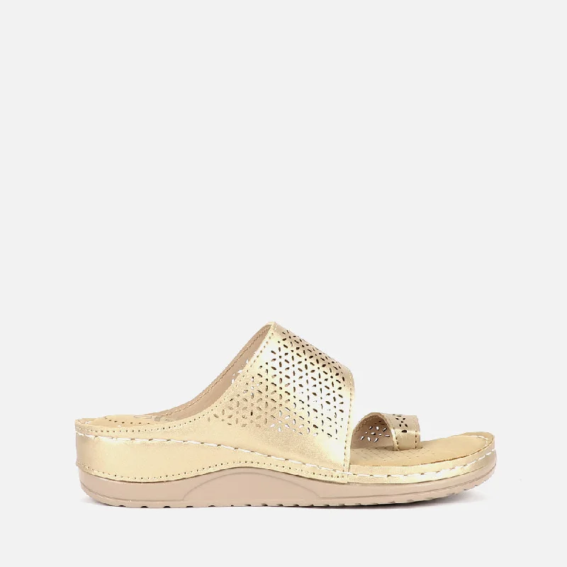 Women Mid Heel Wedge