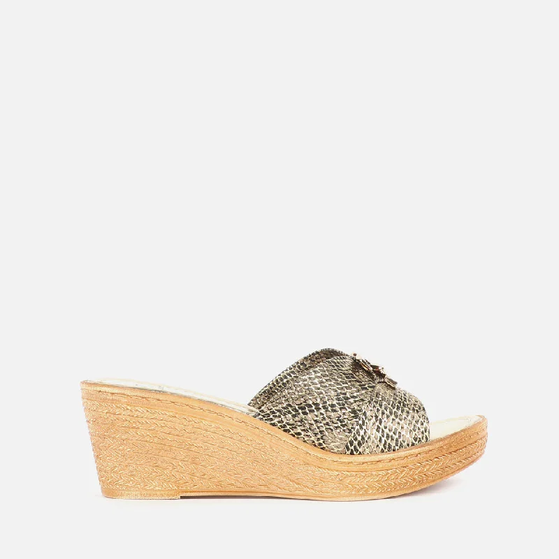 Women Mid Heel Wedge