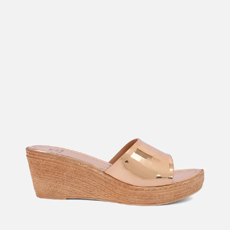 Women Mid Heel Wedge