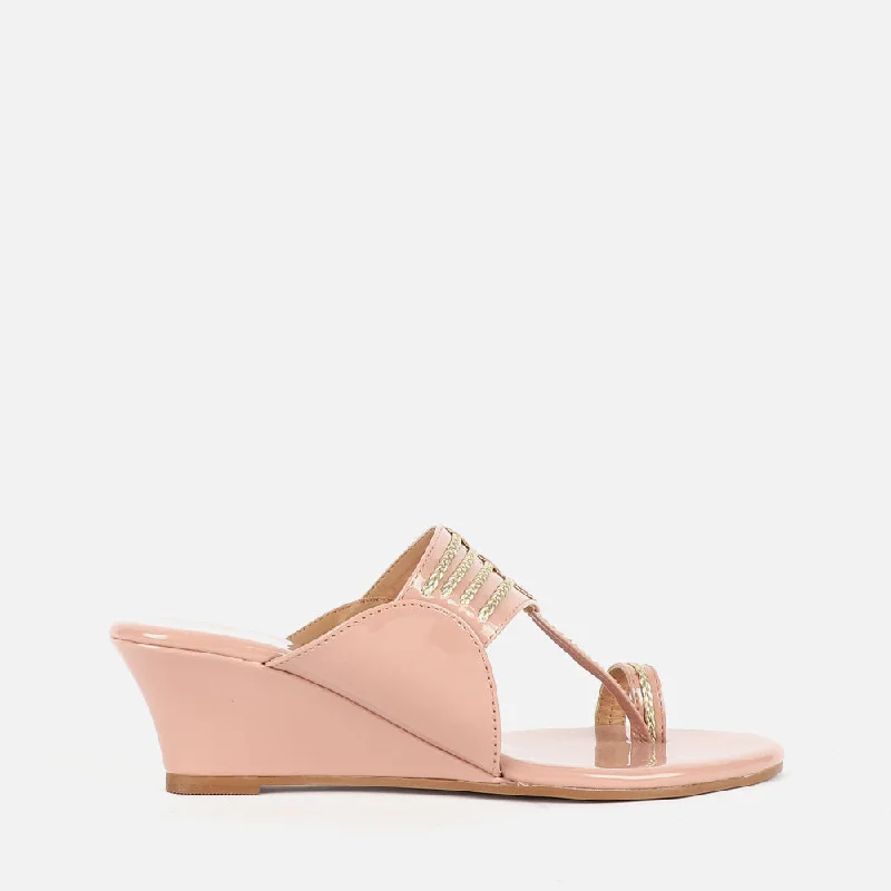 Women Mid Heel Wedge